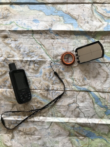 Fjällnavigering 1, Karta och kompass 